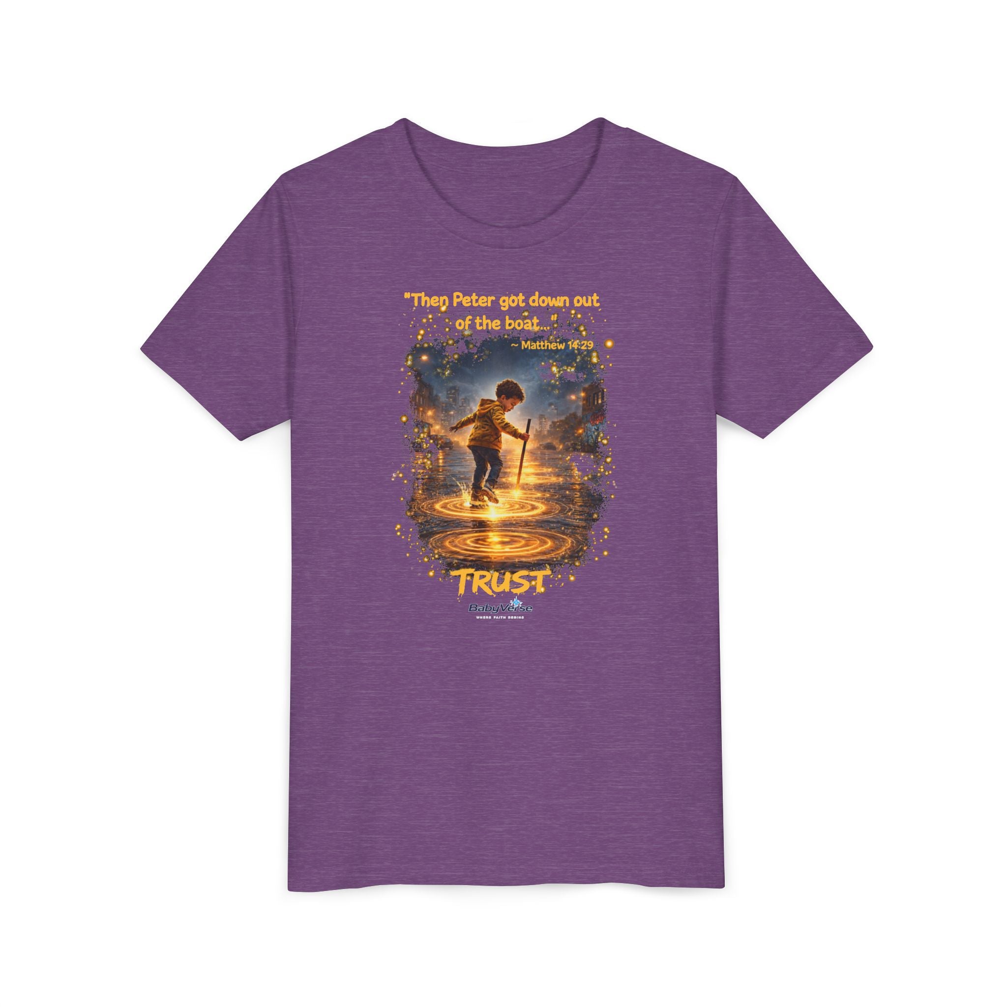 Youth Tee — 'Trust' Inspirational Christian Tee