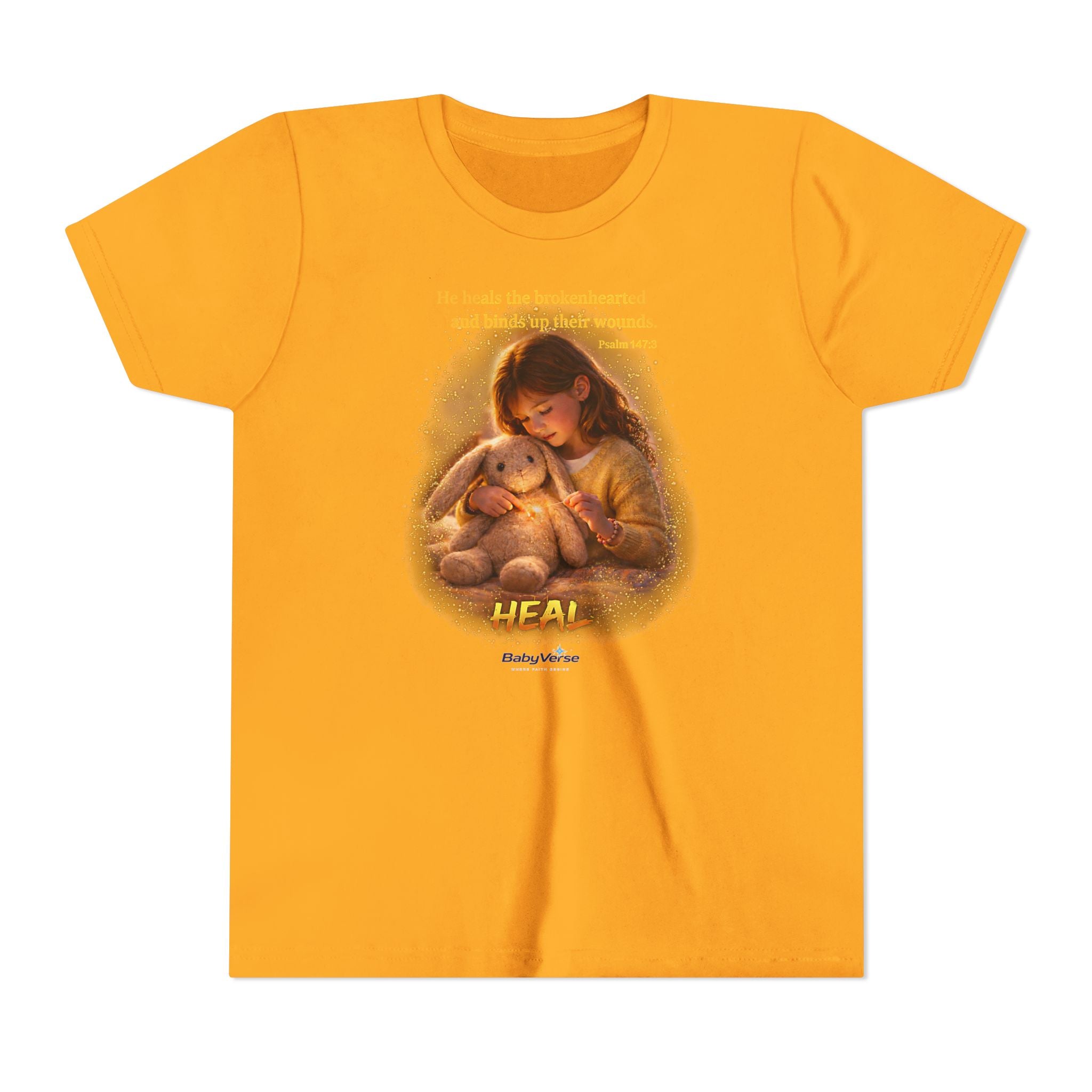 Youth Tee — "Heal" Inspirational Christian Tee