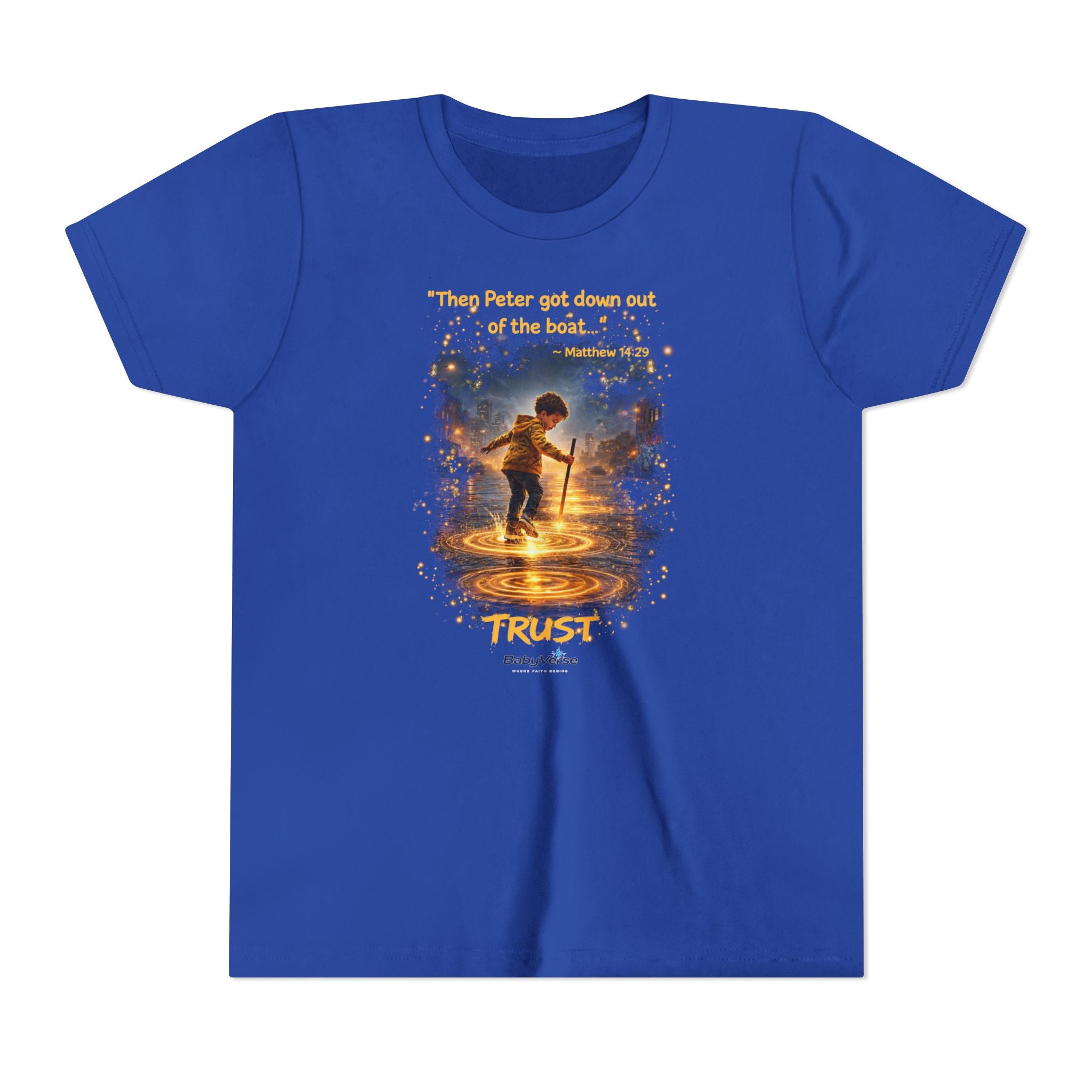 Youth Tee — 'Trust' Inspirational Christian Tee