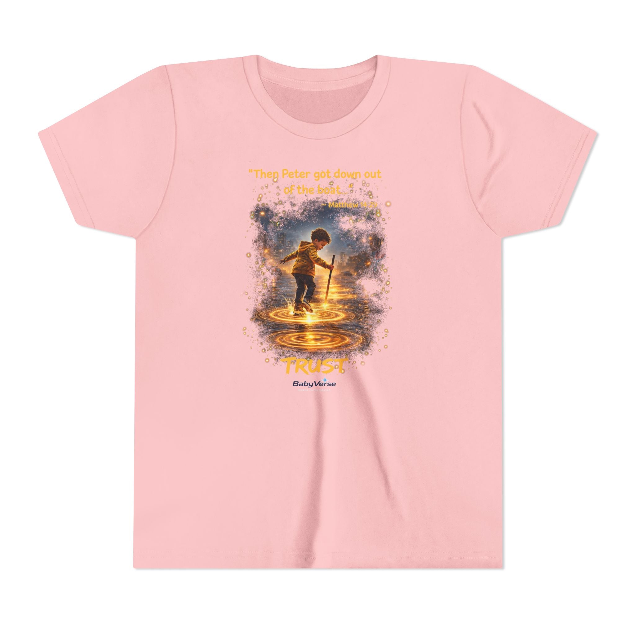Youth Tee — 'Trust' Inspirational Christian Tee