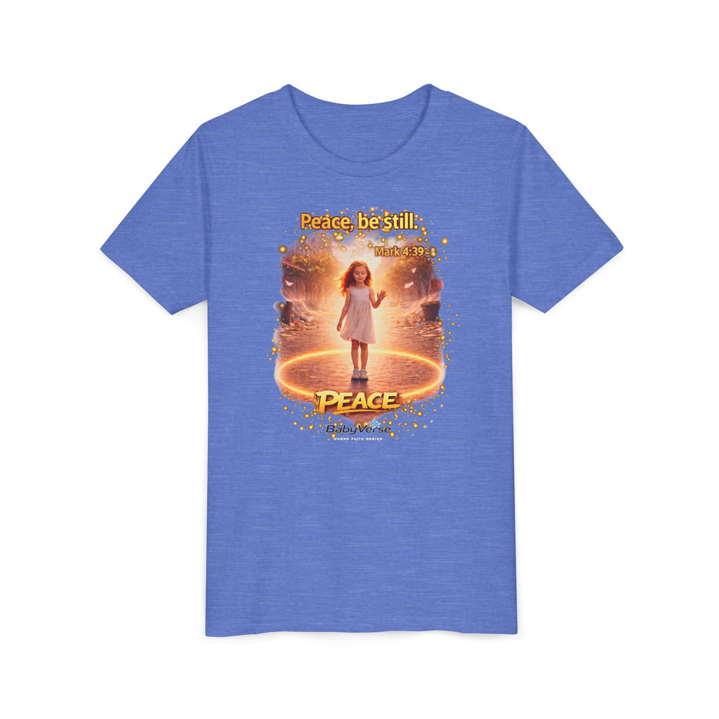 Youth Tee — "Peace" Inspirational Christian Tee