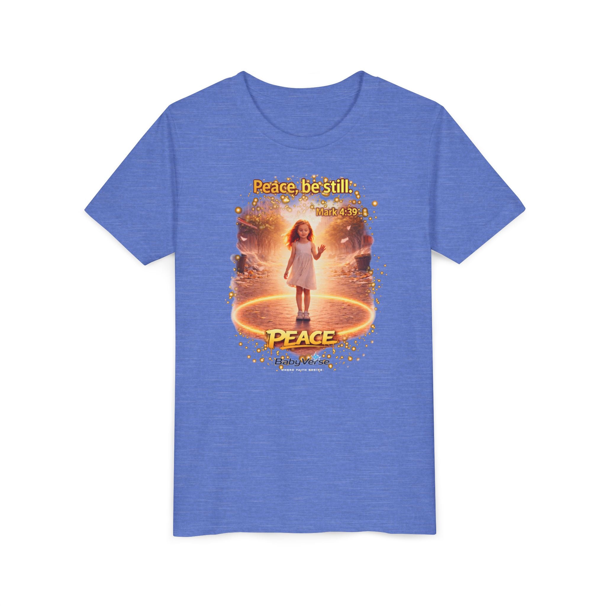 Youth Tee — "Peace" Inspirational Christian Tee