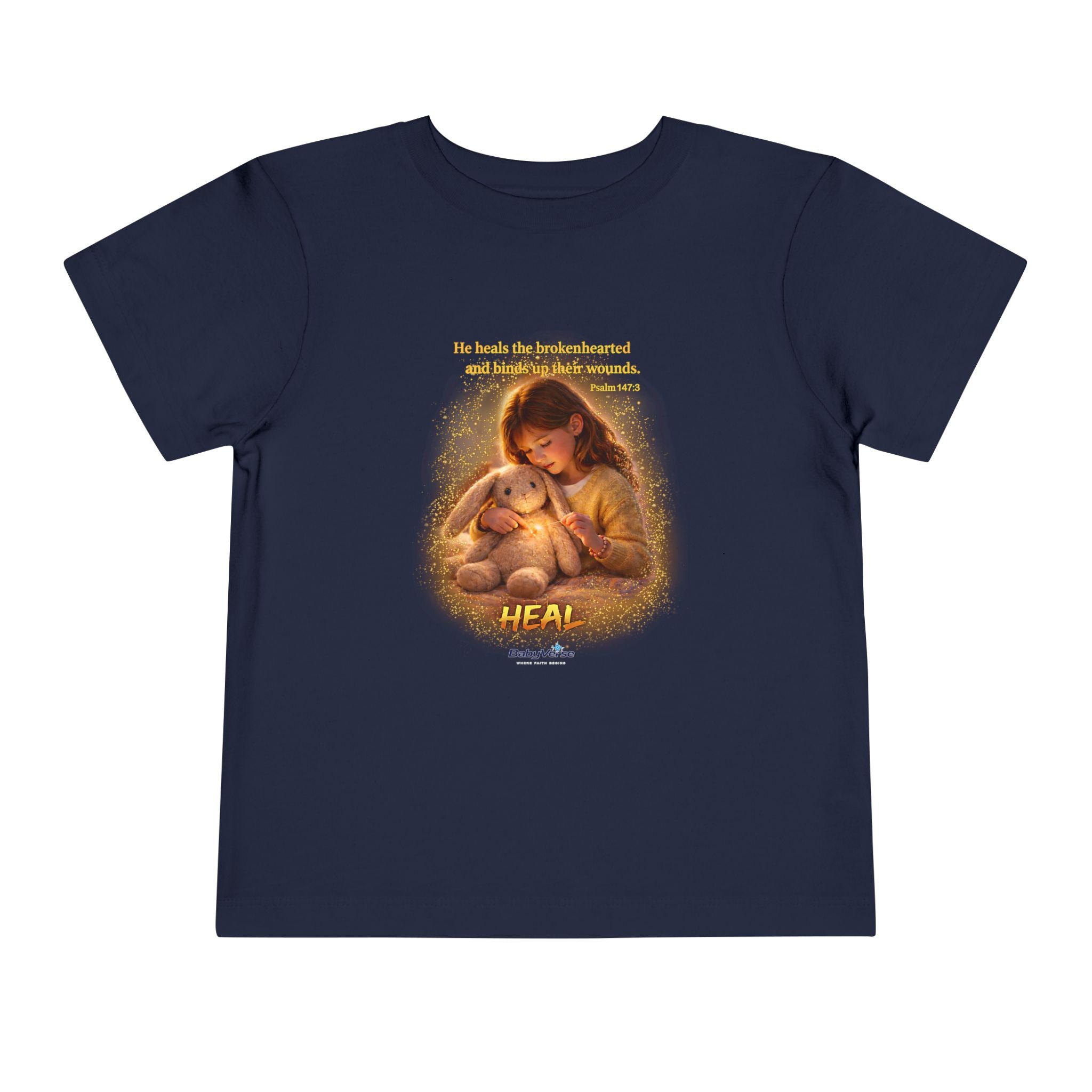 Toddler Tee —  "Heal" Inspirational Christian Tee