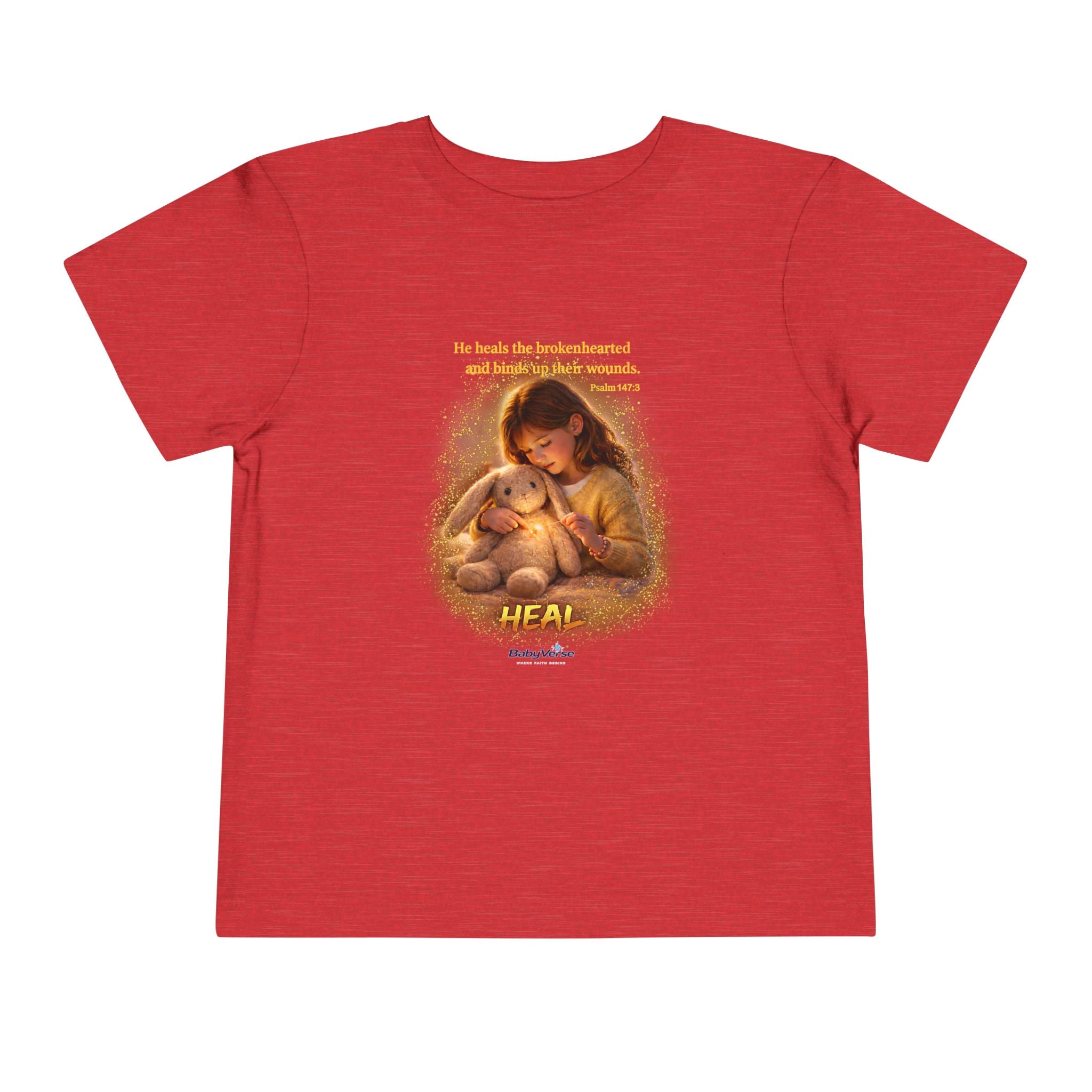 Toddler Tee —  "Heal" Inspirational Christian Tee