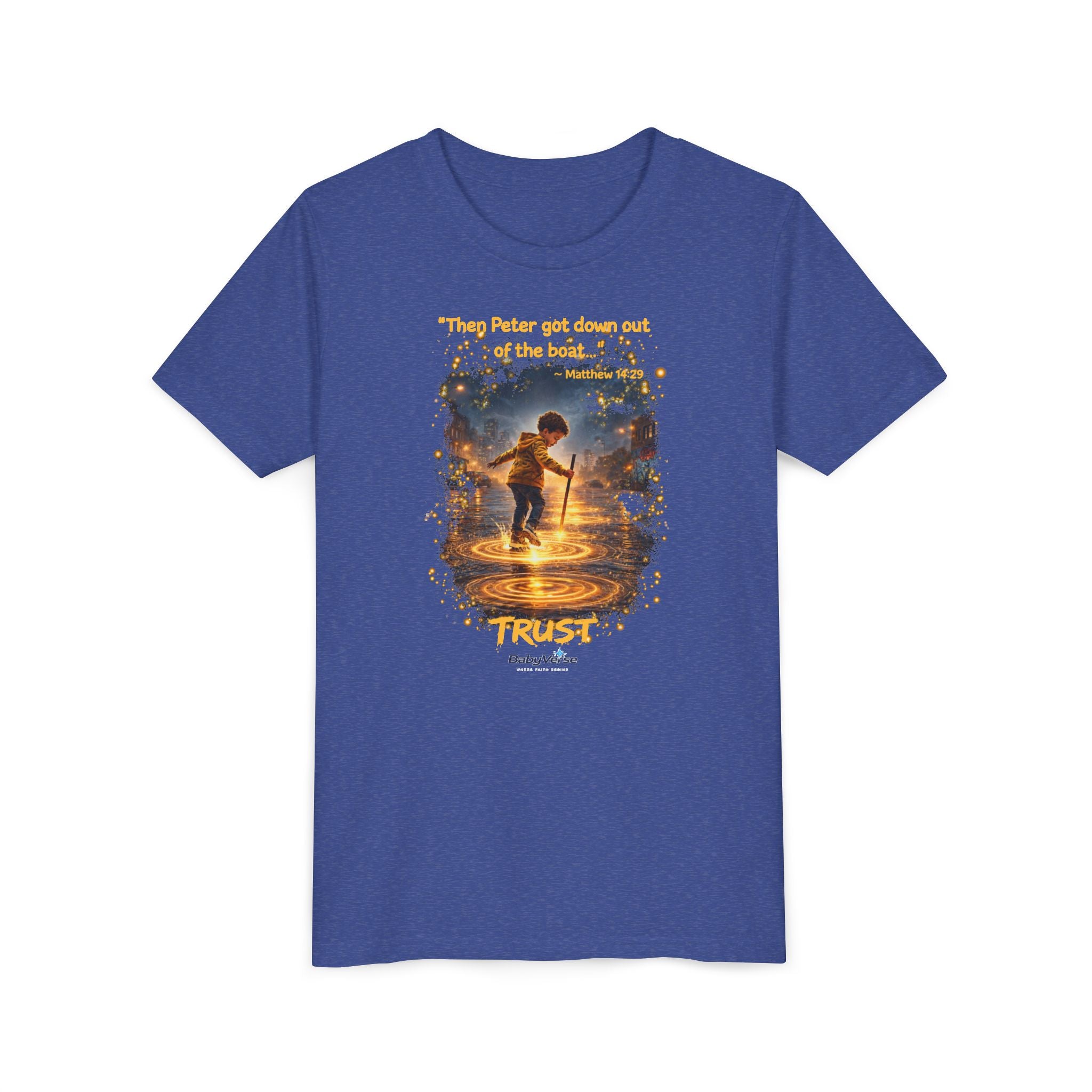 Youth Tee — 'Trust' Inspirational Christian Tee