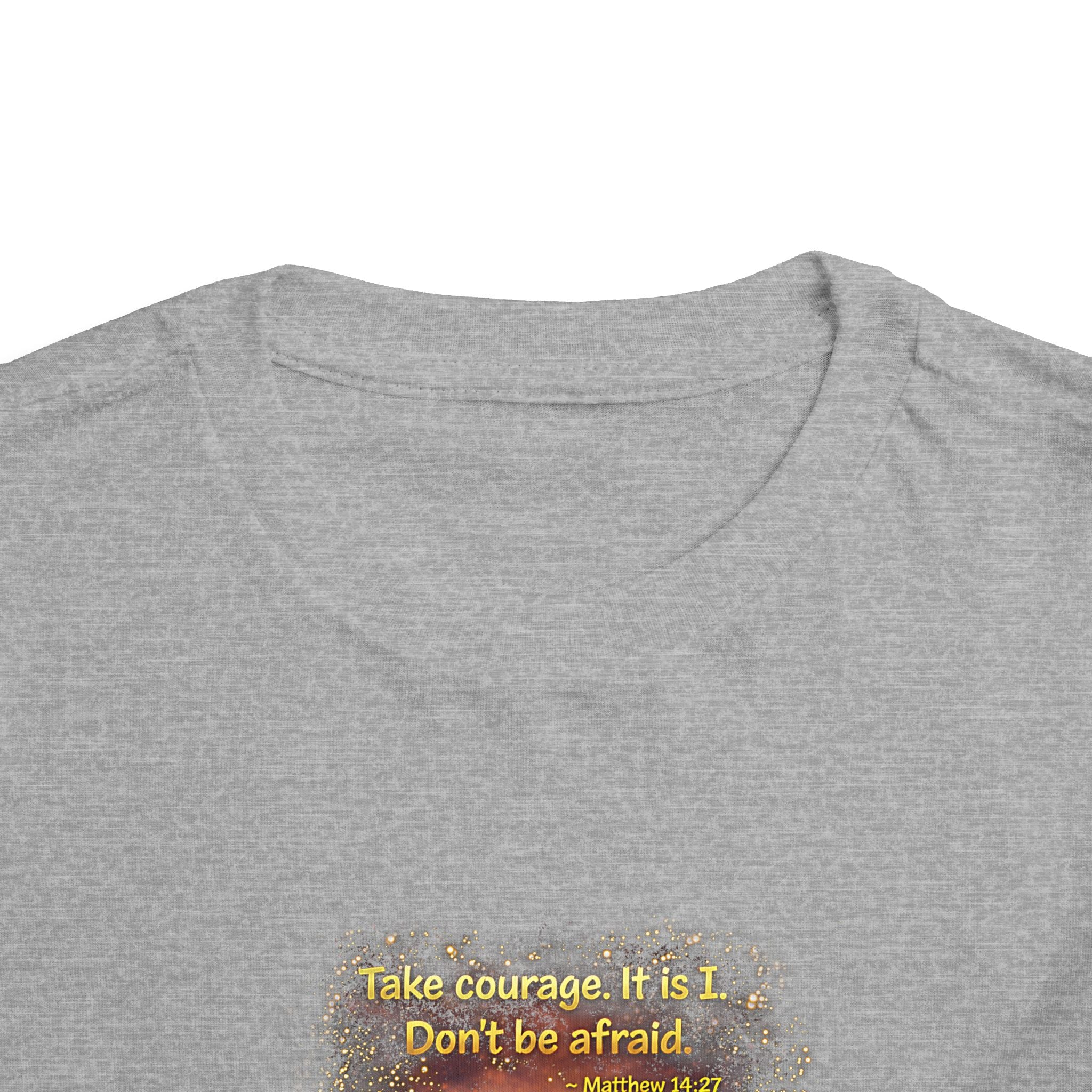 Toddler Tee – " Step with Faith" Inspirational Christian Tee