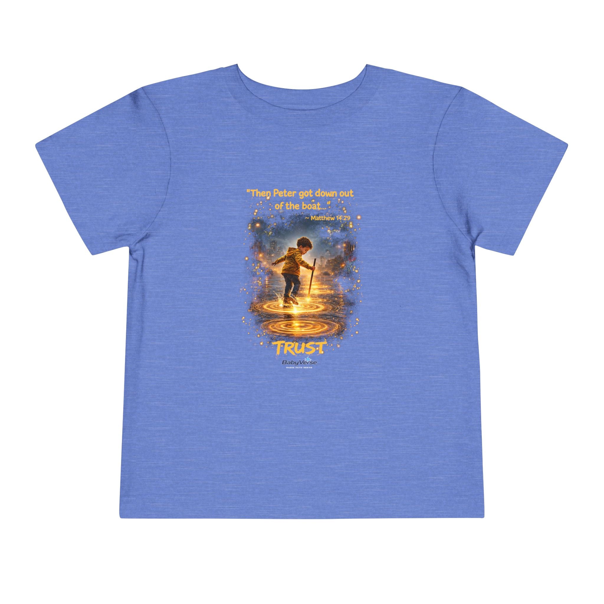 Toddler Tee - "Trust" Inspirational Christian Tee