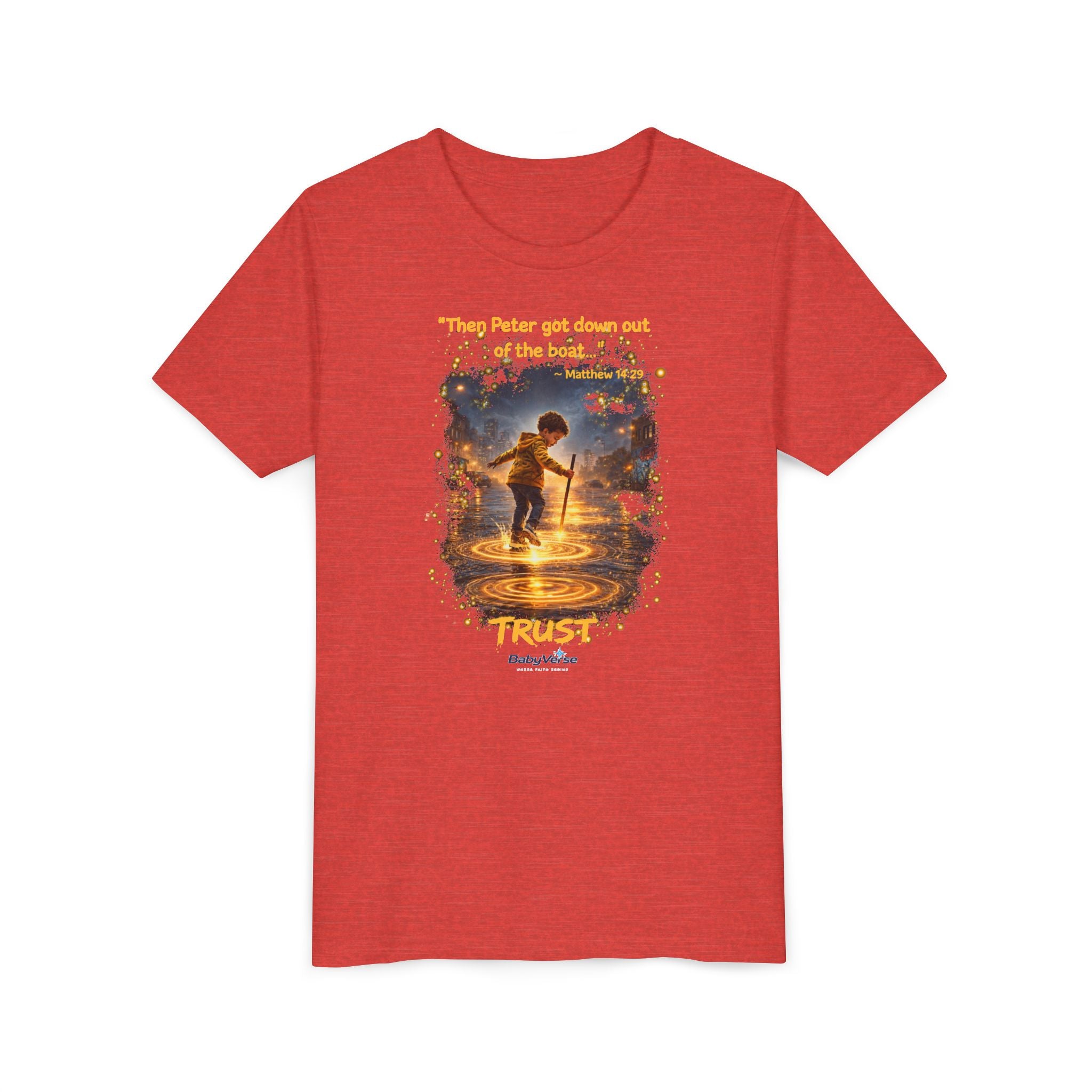 Youth Tee — 'Trust' Inspirational Christian Tee