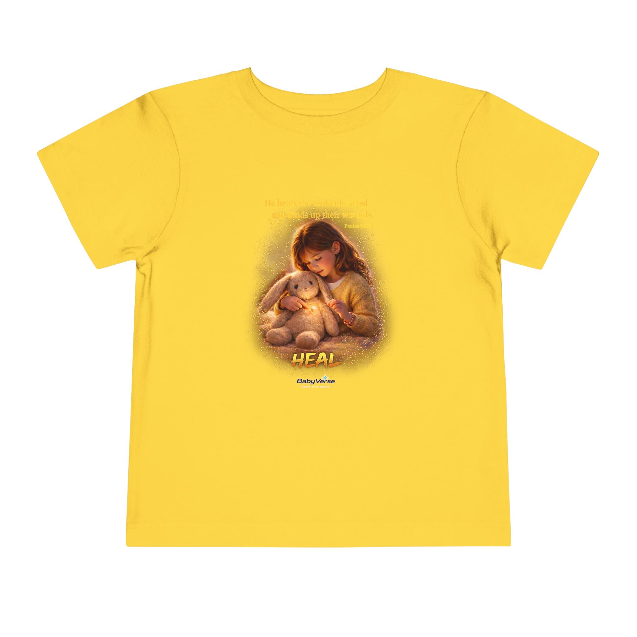 Toddler Tee —  "Heal" Inspirational Christian Tee