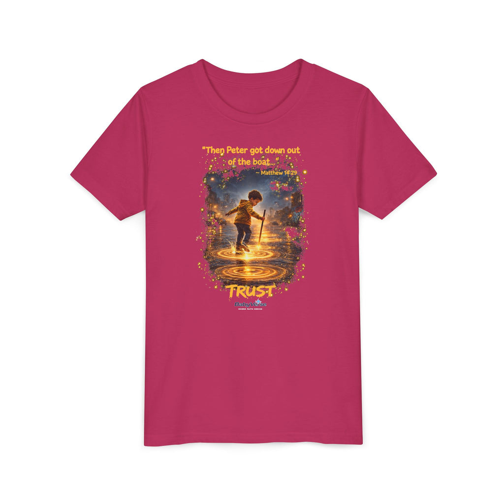 Youth Tee — 'Trust' Inspirational Christian Tee